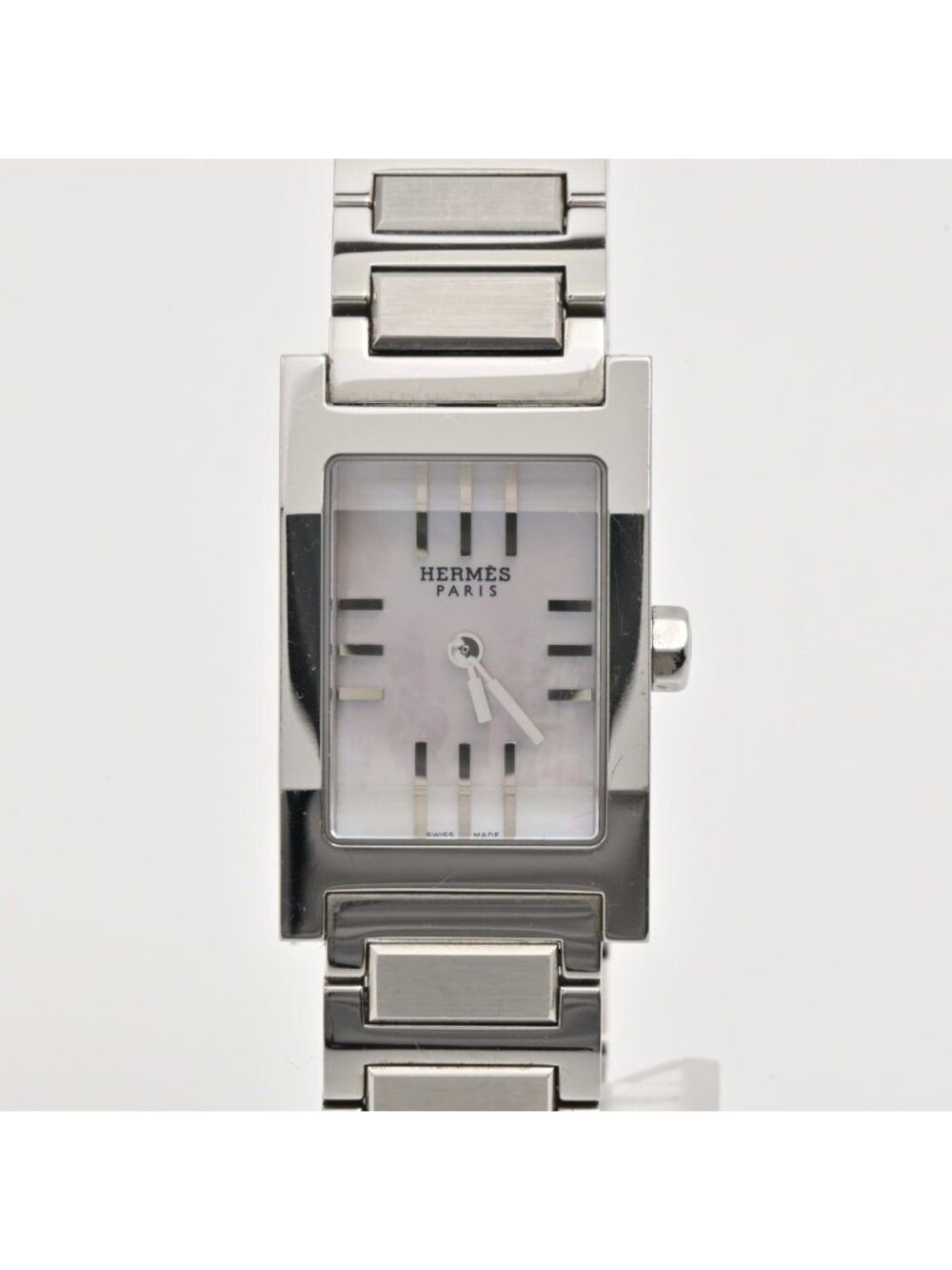 Hermes Watch Tandem Pink Shell